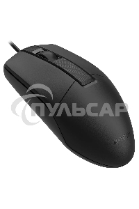 Мышь проводная A4Tech OP-330S черный, 1200 dpi, USB, кнопки - 3