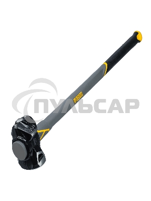 Кувалда с клиновидным бойком Denzel 3,6 кг, фибергласовая рукоятка c TPR