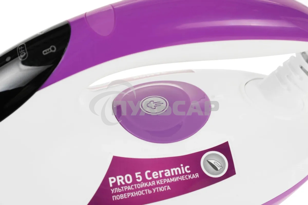 Парогенератор Polaris PSS 6540K 2400Вт белый/лиловый