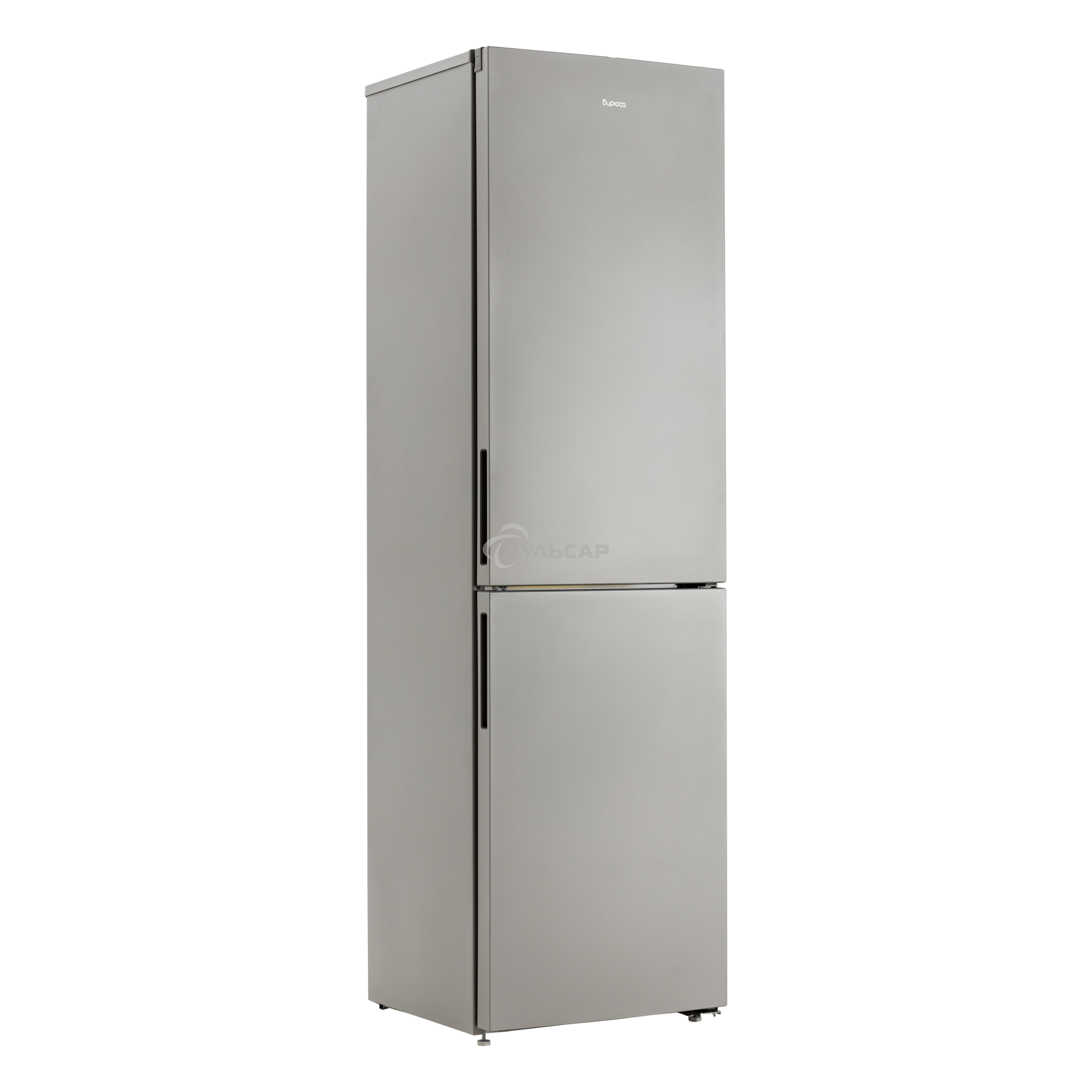 Холодильник Бирюса М6149 металлик двухкамерный 245/135 л морозилка снизу, автоматическое оттаивание