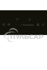 Электрическая варочная панель Lex EVH 321A BL Hi-Light, независимая, черный