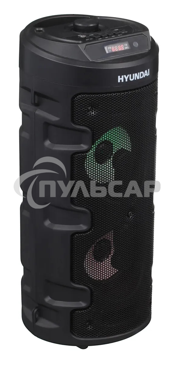 Минисистема Hyundai H-MC160 черный 50Вт/FM/USB/BT/SD/MMC