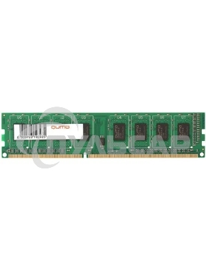 Оперативная память Qumo, DDR3, 4Gb (1x4 Gb), 1600 MHz, CL11, DIMM