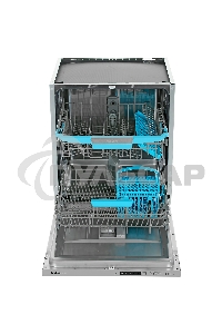 Встраиваемая посудомоечная машина Korting KDI 60140, нержавеющая сталь, 59.8 см, 14 компл., 49 дБ, класс A++