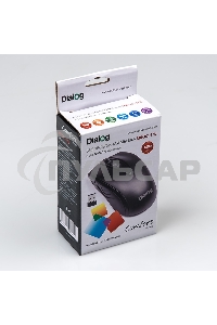 Мышь беспроводная Dialog Comfort MROC-17U черный, 1200 dpi, радиоканал, USB, кнопки - 3
