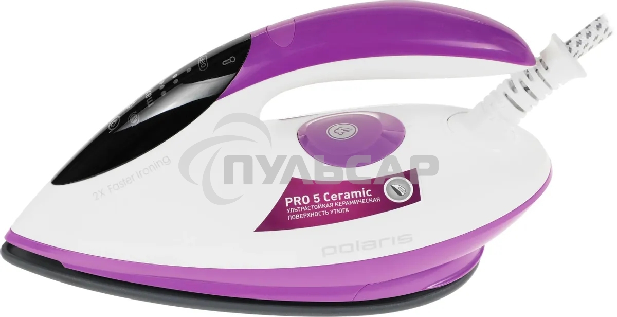 Парогенератор Polaris PSS 6540K 2400Вт белый/лиловый