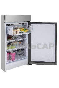 Холодильник Бирюса М6149 металлик двухкамерный 245/135 л морозилка снизу, автоматическое оттаивание