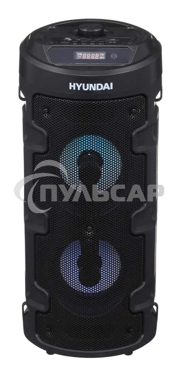 Минисистема Hyundai H-MC160 черный 50Вт/FM/USB/BT/SD/MMC