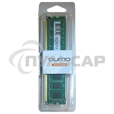 Оперативная память Qumo, DDR3, 4Gb (1x4 Gb), 1600 MHz, CL11, DIMM