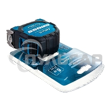 Рулетка Experte, 8 м x 27 мм, двухкомпон. корпус, магнит, двухстор. разметка, нейлон Gross