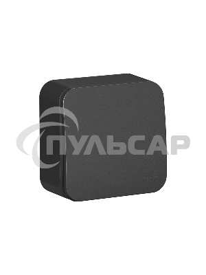 Выключатель 1-кл. ОП BLANCA (сх.1) 10А 250В изол. пласт. антрацит SchE BLNVA101016