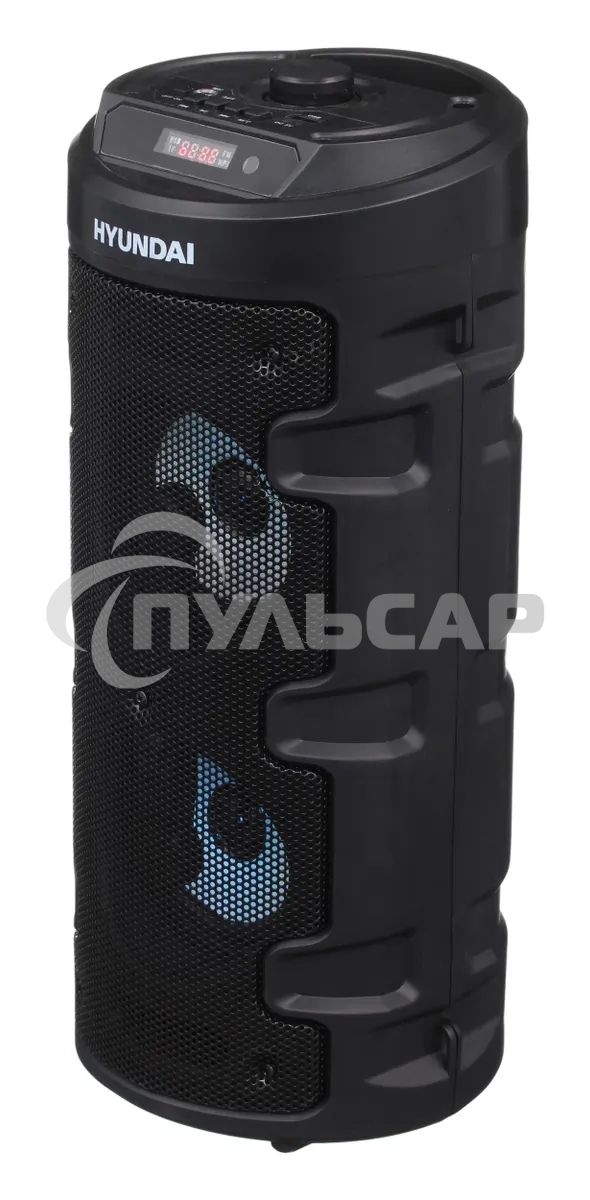 Минисистема Hyundai H-MC160 черный 50Вт/FM/USB/BT/SD/MMC