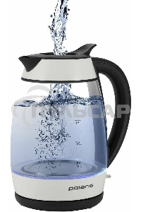 Чайник электрический Polaris PWK-2092СGL белый