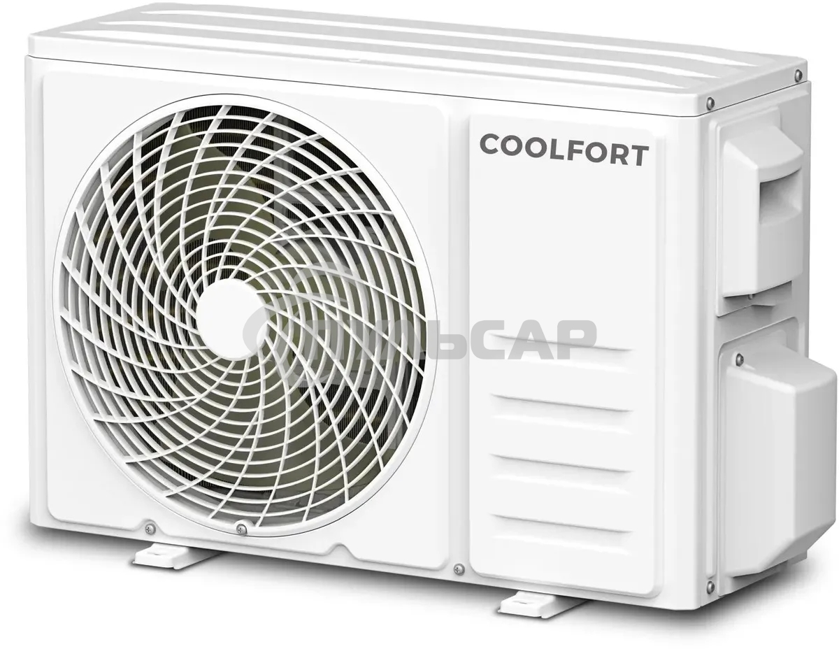Кондиционер сплит-система Coolfort CF-4102 9000 BTU, 20 м², 37 дБ, охлаждение, обогрев, белый