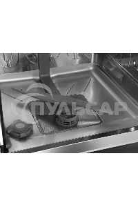 Встраиваемая посудомоечная машина Hyundai HBD 642, нержавеющая сталь, 59.8 см, 13 компл., 49 дБ, класс A++