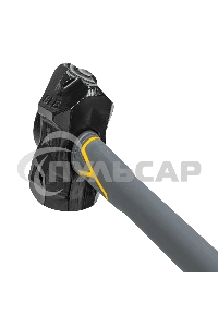 Кувалда с клиновидным бойком Denzel 3,6 кг, фибергласовая рукоятка c TPR