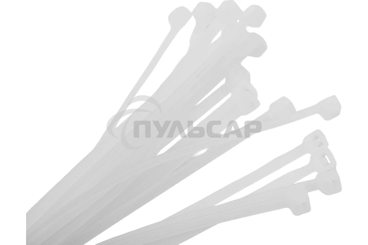 Хомут кабельный 2.5х150 нейл. белый (уп.100шт) EKF plc-c-2.5x150