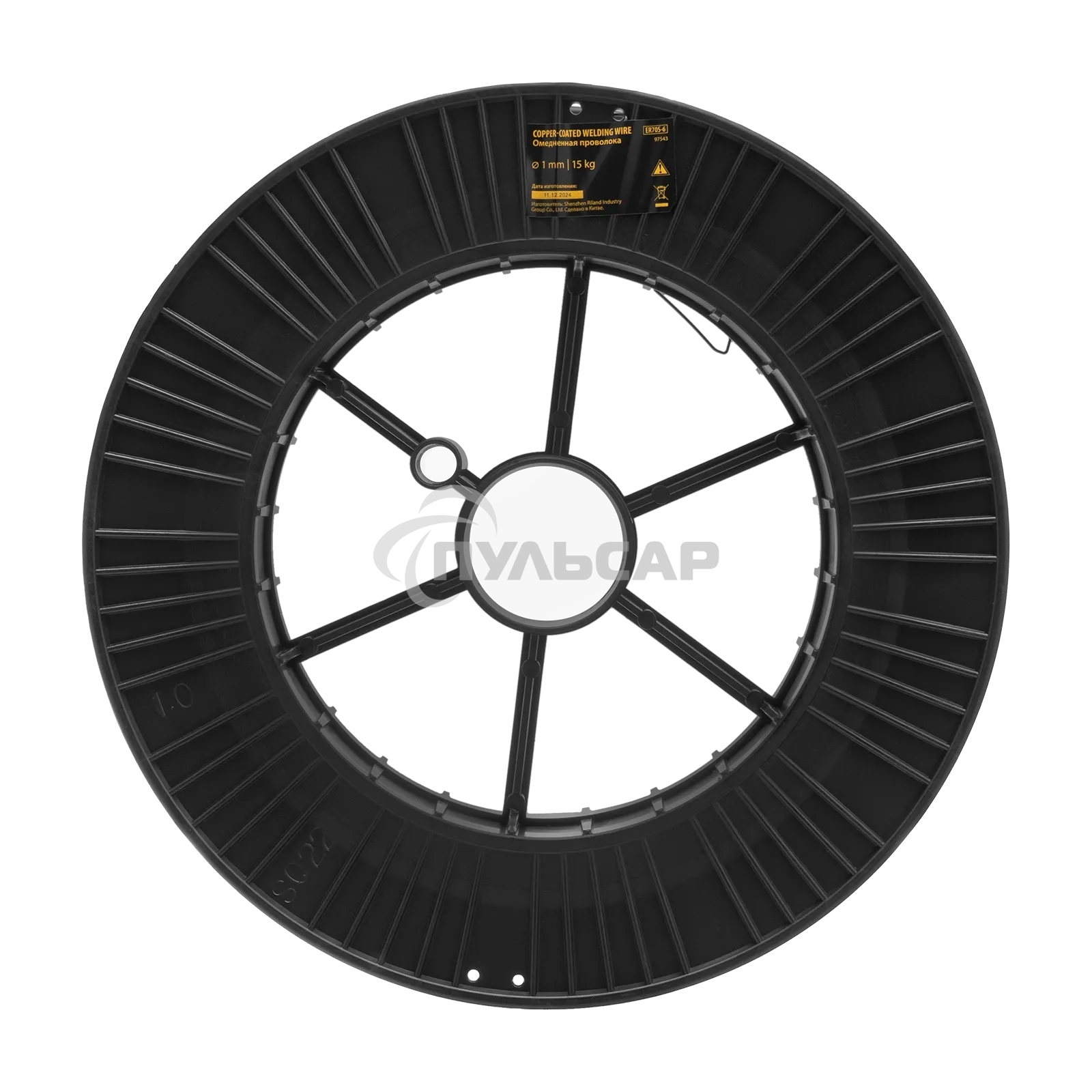 Омедненная проволока Denzel ER70S-6, диам. 1 мм, 15 кг, диам. катушки D300