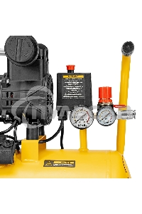 Компрессор безмасл. малошумный Denzel DLP-950/24, 950 Вт, 24 л, 2850 об/мин, 170 л/мин