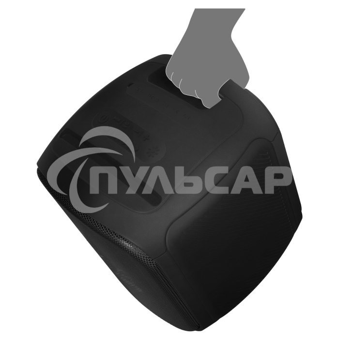 Портативная колонка SVEN PS-555, черный, 65 Вт (RMS), Bluetooth, USB, microSD, пульт