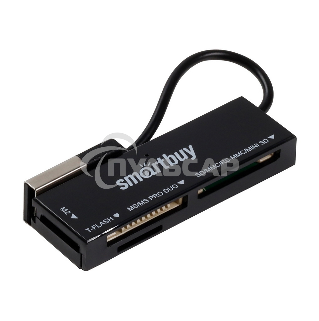 Картридер Smartbuy черный (SBR-717-K).  