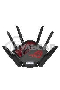 Маршрутизатор ASUS GT-BE19000, черный/красный, 90IG0850-MO9A0V