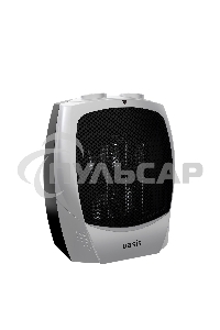 Тепловентилятор Oasis КS-15 черный/серый