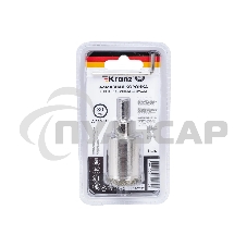 Коронка алмазная 30 мм с центровочным сверлом Kranz