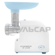 Мясорубка электрическая Maunfeld MF-232WB 1340 Вт, голубой