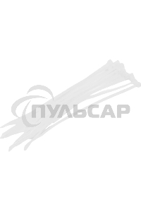 Хомут кабельный 2.5х150 нейл. белый (уп.100шт) EKF plc-c-2.5x150