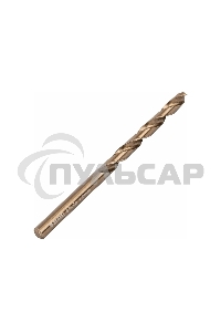 Сверло по металлу Denzel 4,8 мм, HSS Co-8%