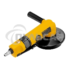 Пневматическая углошлифовальная машина AG125, 11000 об/мин, 125 мм, 186 л/мин Denzel