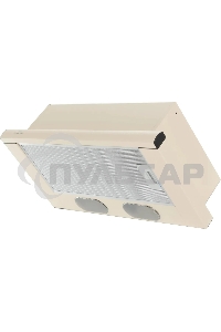 Вытяжка телескопическая Elikor Интегра 60П-400-В2Л молочный, 60 см, 400 куб. м/ч, 55 дБ