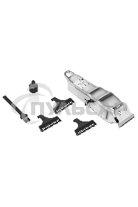 Машинка для стрижки Hyundai H-HC7111 серебристый/черный 3Вт (насадок в компл:3шт)