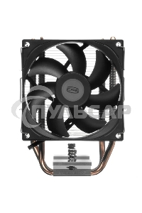 Кулер для процессора PCCooler R200 S115X/1200/1700/AM4/AM5 (TDP 110W, 90мм Non LED Fan, 2 тепловые трубки 6мм, 2200RPM, 28,3dBa)