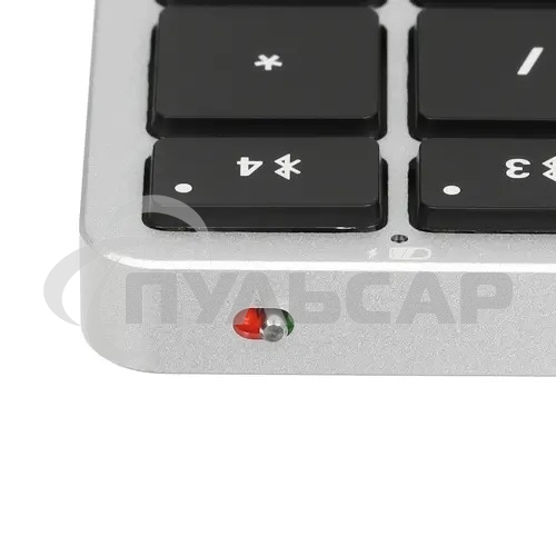 Клавиатура беспроводная Satechi Slim X3 Bluetooth Backlit Keyboard, Bluetooth, Серебристый ST-BTSX3S-RU
