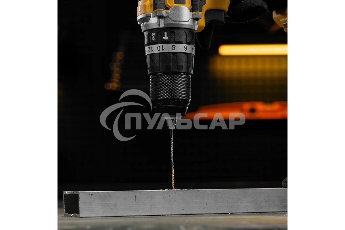 Сверло спиральное по металлу Denzel 2,5 х 95 мм Р6М5, Golden Tip, удлиненное, 2 шт.