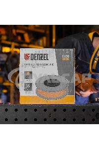 Омедненная проволока Denzel ER70S-6, диам. 1 мм, 15 кг, диам. катушки D300