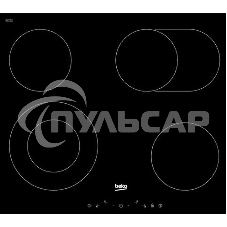 Встраиваемая электрическая варочная поверхность Beko HIC 64403 T, черный