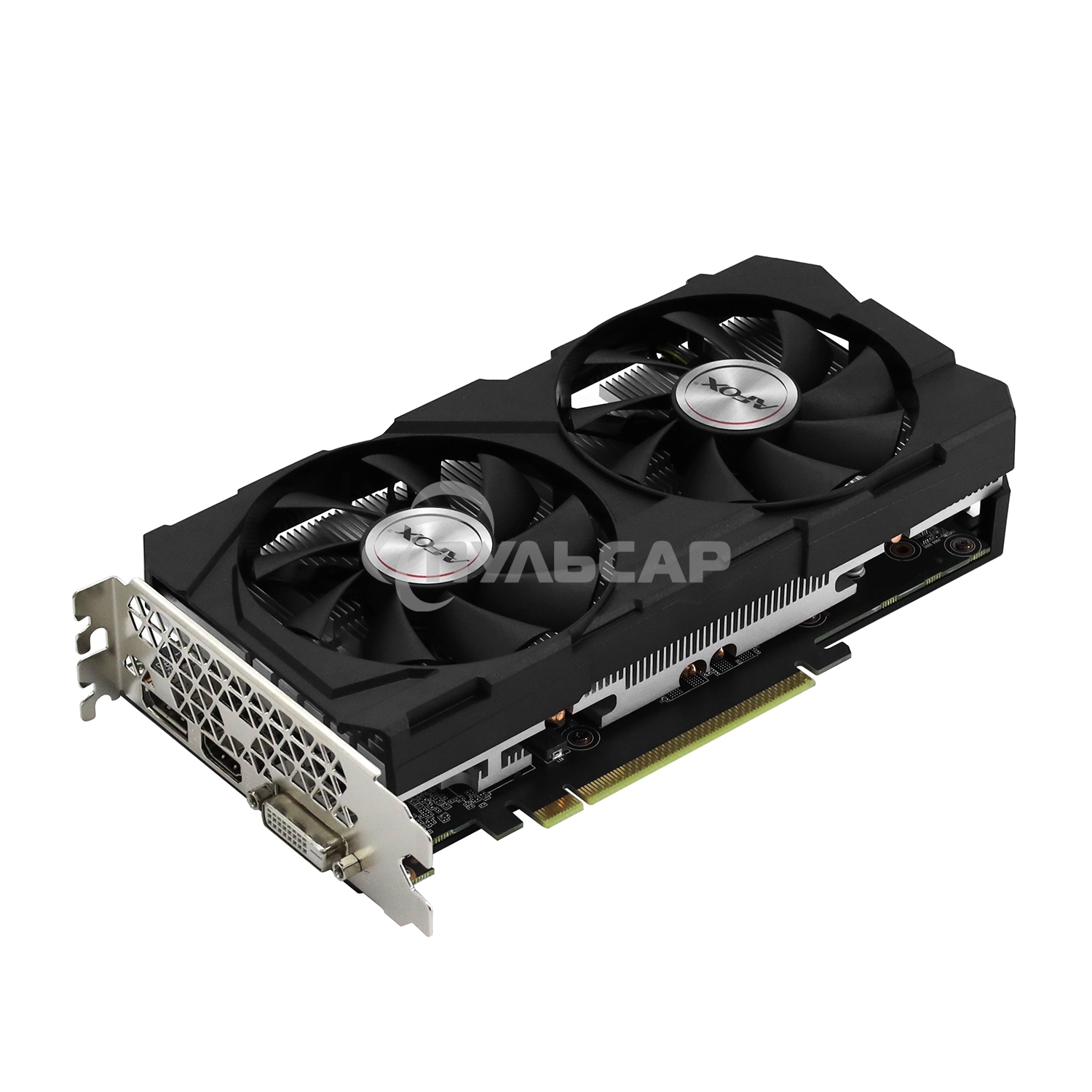 Видеокарта Afox GeForce RTX 2060 6Gb GDDR6 192BIT DP DVI HDMI ATX DUAL FAN RETAIL PACK