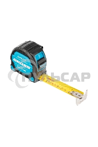 Рулетка Experte, 5 м x 27 мм, двухкомпон. корпус, магнит, двухстор. разметка, нейлон Gross