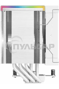 Кулер для процессора DEEPCOOL AK500 DIGITAL WH белый, 120 мм, алюминий/медь, 1850 об/мин, 28 дБ, 4 pin, 240 Вт, 160 мм