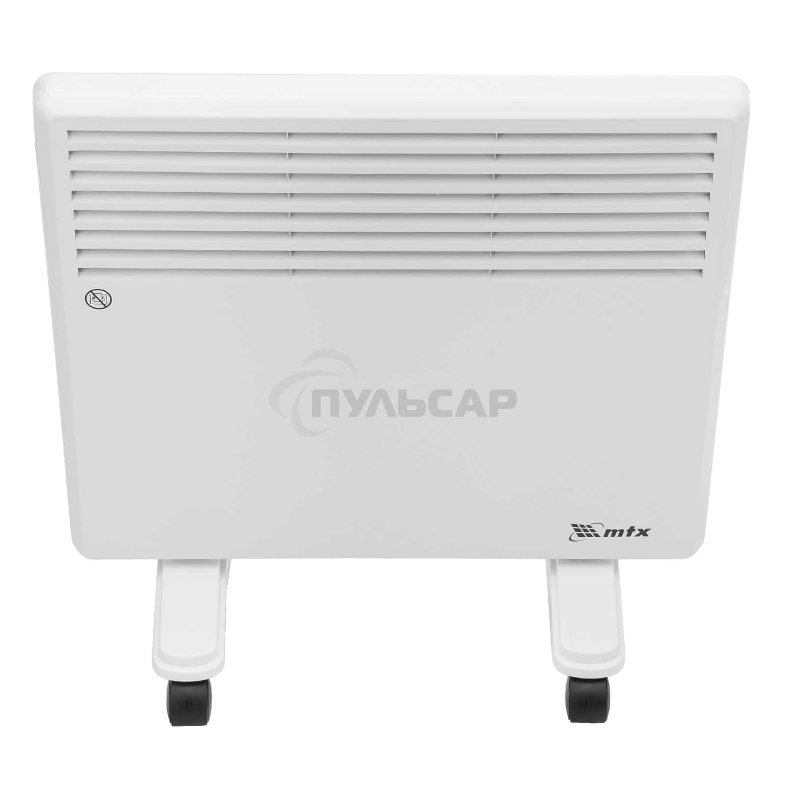 Конвектор электрический MTX CH-1000, белый, 1000 Вт, 10 м2, термостат