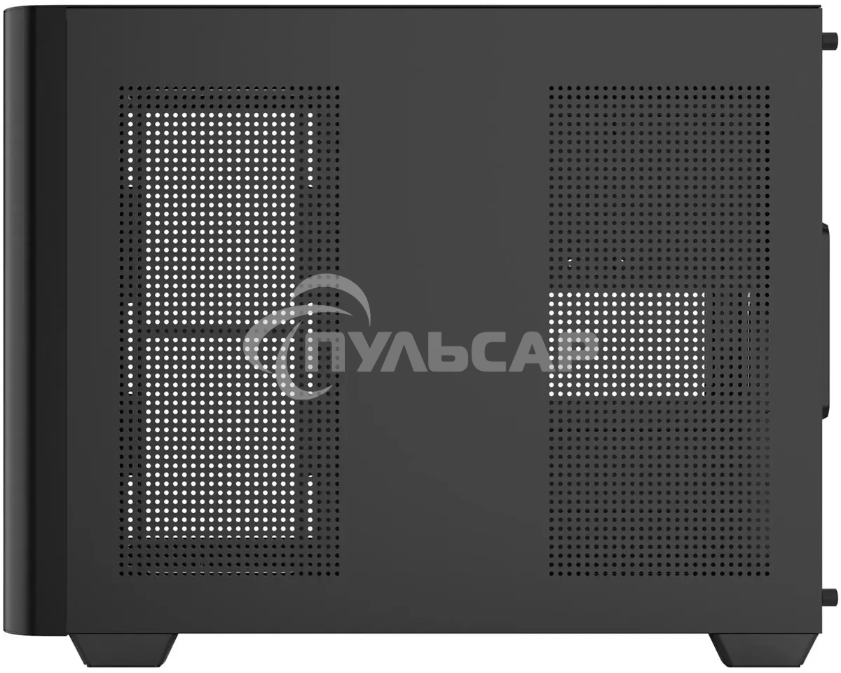 Компьютерный корпус Bloody BD-CC112 черный без БП mATX 9x120мм 2xUSB 3.0 audio bott PSU