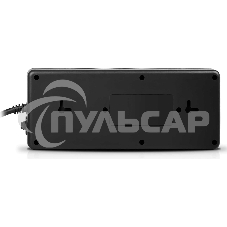 Сетевой фильтр SVEN SF-08E-16 (1,8 м 8 розеток с защитными шторками,16А) черный, цветная коробка