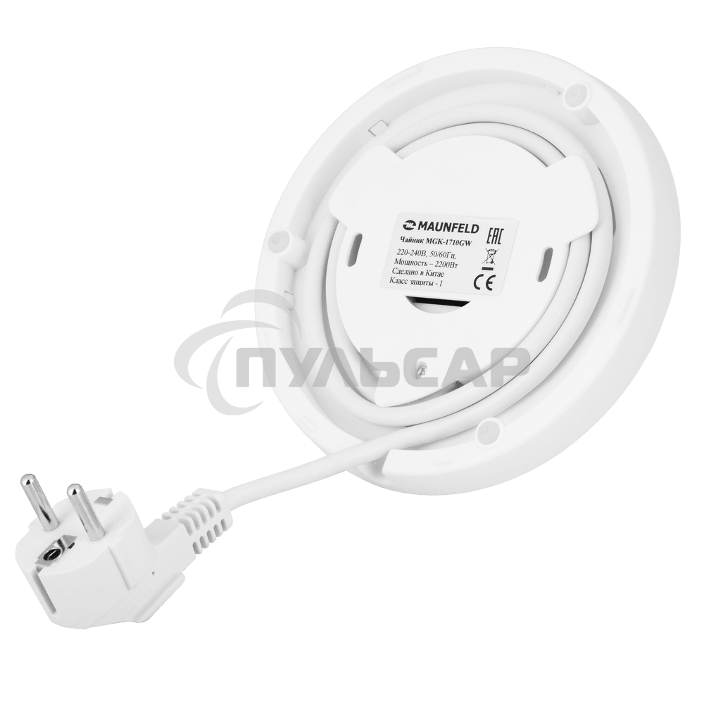 Чайник электрический Maunfeld MGK1710GW
