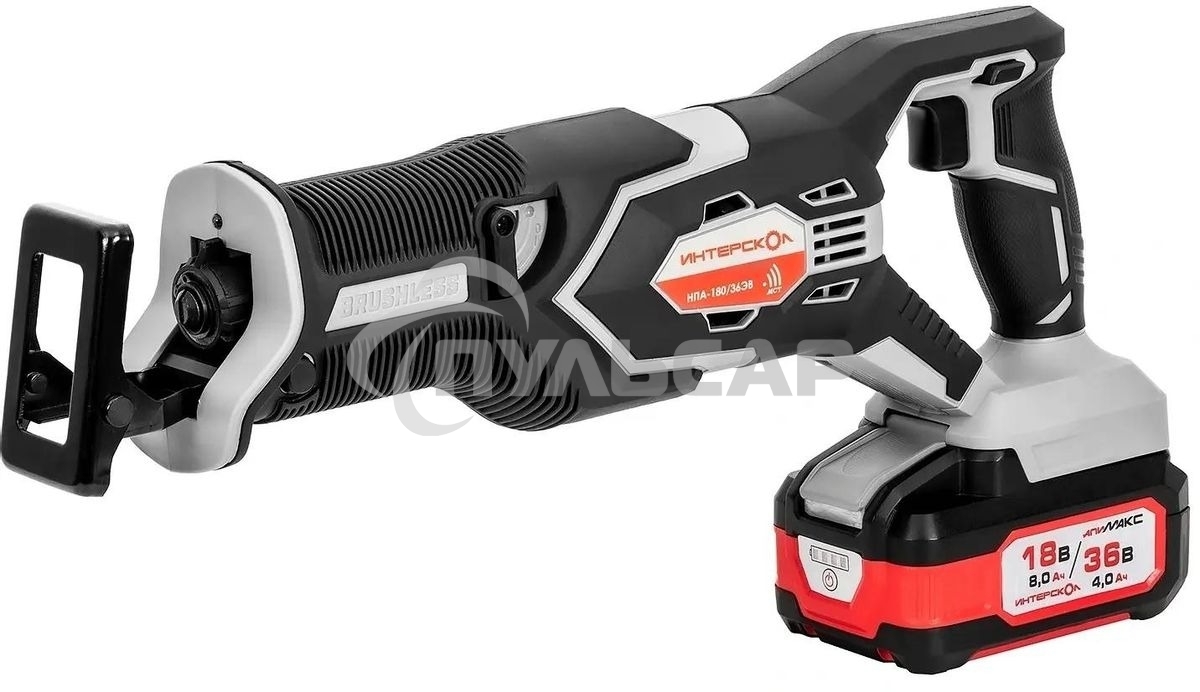 Сабельная пила Интерскол НПА-200/36В аккум. 3000ход/мин ДА (833.2.2.70)