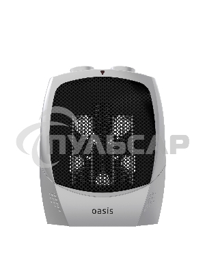 Тепловентилятор Oasis КS-15 черный/серый