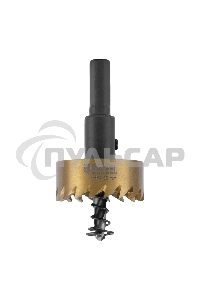 Коронка по металлу Denzel HSS, 32 мм, нитридтитановое покрытие