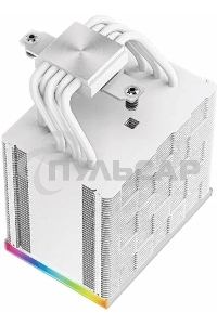 Кулер для процессора DEEPCOOL AK500 DIGITAL WH белый, 120 мм, алюминий/медь, 1850 об/мин, 28 дБ, 4 pin, 240 Вт, 160 мм